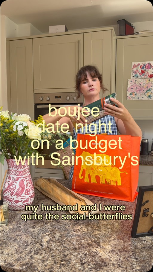 AD | Any parent of young kids will know the sheer logistics of getting out for a date night. 

There was once a time where Friday nights were reserved for elegant three course dinners whereas now it’s more rock, paper, scissor of who has to do bedtime duty and collapsing on the sofa. 

Inspired by my @sainsburys Your Nectar Price’s I decided to shake things up and bring the restaurant experience to us. No babysitter required.
Here’s the bit I love: Every Friday you can go into the Nectar app and unlock personalised offers on item based on what you actually buy and love. So you’re saving money on the things you’d choose anyway, not just whatever’s on offer.

So if you’re craving a night out but the logistics feel like too much, let Sainsbury’s do the hard work and bring the restaurant home instead. 

18+. Nectar app required. Unlock up to 10 Your Nectar Prices weekly. Available in supermarkets, online and in Locals with SmartShop. Prices and products vary per customer weekly. T&Cs apply. Data from 1st Apr 2025 to 31st Mar 2026. Based on (a) average yearly savings earned by the top 20% of Nectar customers (identified by savings earned) using Nectar Prices vs regular Sainsbury’s prices for the same products, plus (b) the average weekly savings with Your Nectar Prices vs regular Sainsbury’s prices, offered to digital Nectar customers; assumes each weekly Your Nectar Price offer is used once & multiplied by 52 for an average yearly saving.