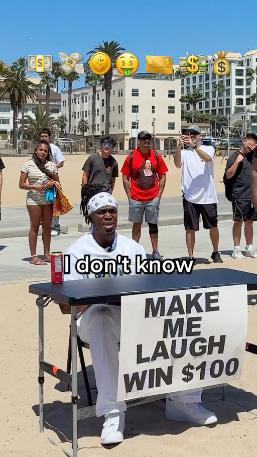 MAKE ME LAUGH, WIN $100 LA 🇺🇸