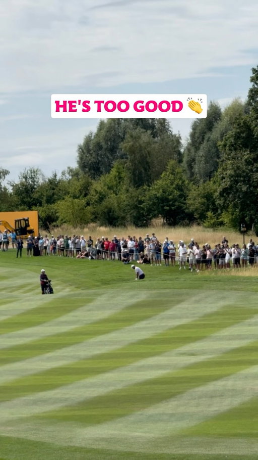 Pure class from Jon Rahm 🙌