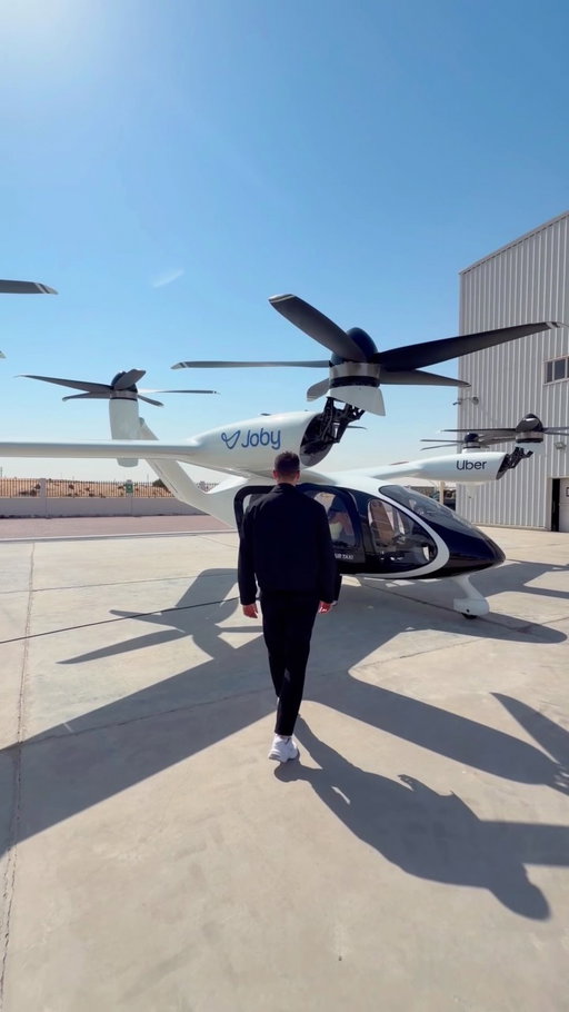 Imagine skipping traffic and soaring above Dubai in a flying taxi! Thank you to @uber for making us part of this incredible event and redefining mobility as we knοw it. The future is here with autonomous cars available in the app in Dubai and Abu Dhabi today, and flying taxis coming soon. #uber #uberpartner