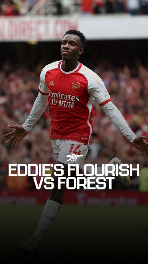📅 MW36: Nottingham Forest (H)⁣
⁣
Eddie Nketiah kicks off the 2023/24 season in style 😎
