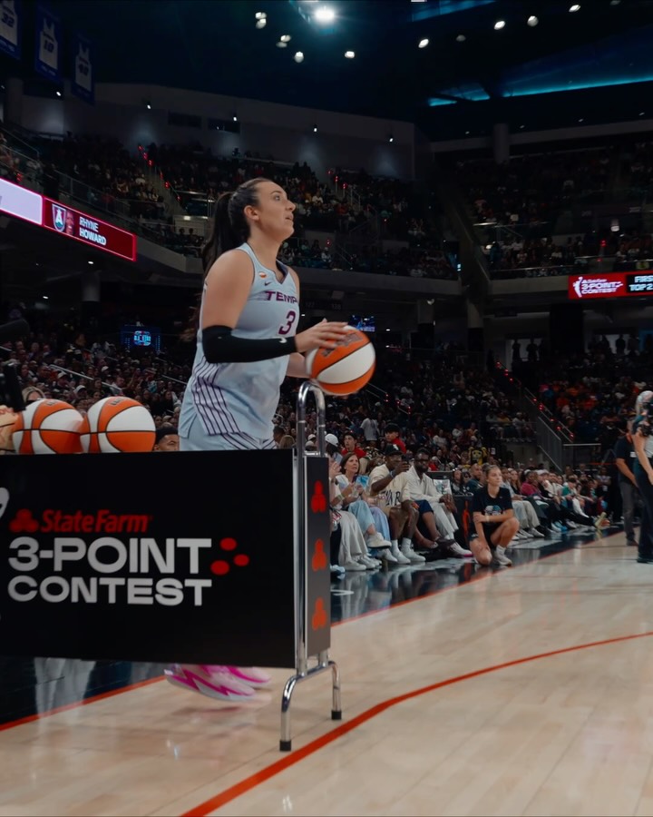 First player to ever rep a Toronto Tempo jersey on WNBA All-Star Friday Night.

Proud of our #3. First never fades.