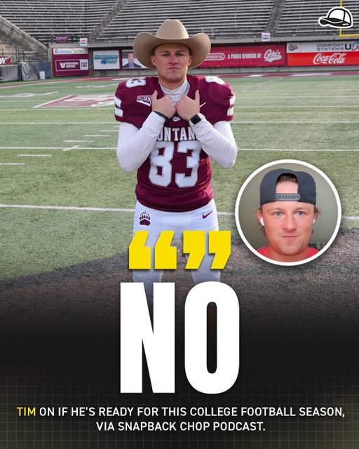 @timmy_takes isn’t ready for CFB season yet, but of course he’s still dialed in 😂🔥