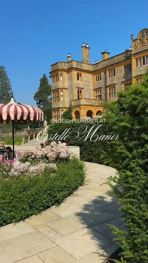 British Summer at Estelle Manor ⛲️ the best way to escape the heat wave