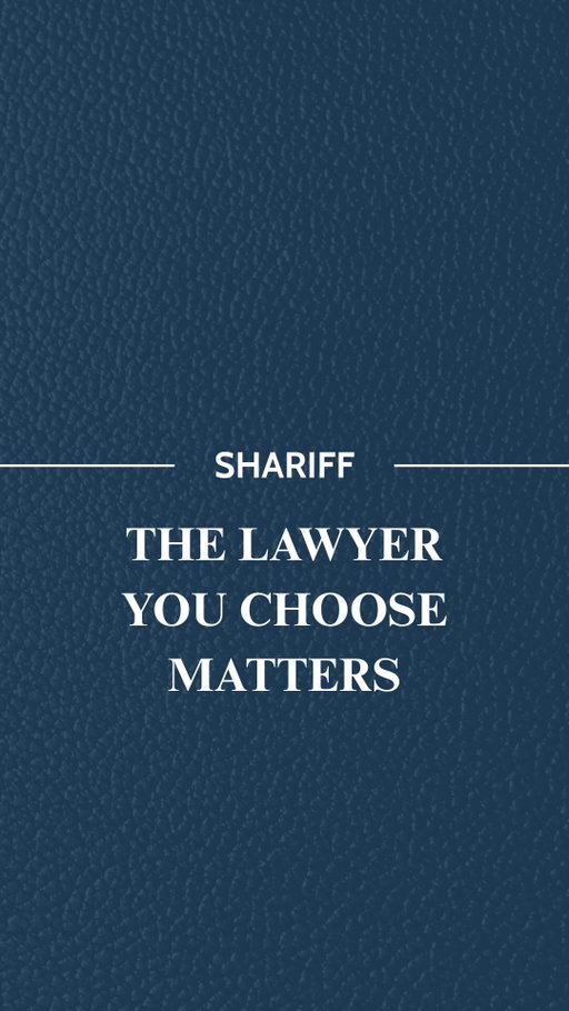 Being the bigger person doesn’t win your case. 

The right lawyer does. 

Follow Shariff Law when you’re ready to actually fight for what you’re owed.

#injurylawyers #texasinjurylawyers #houstonlawyers.