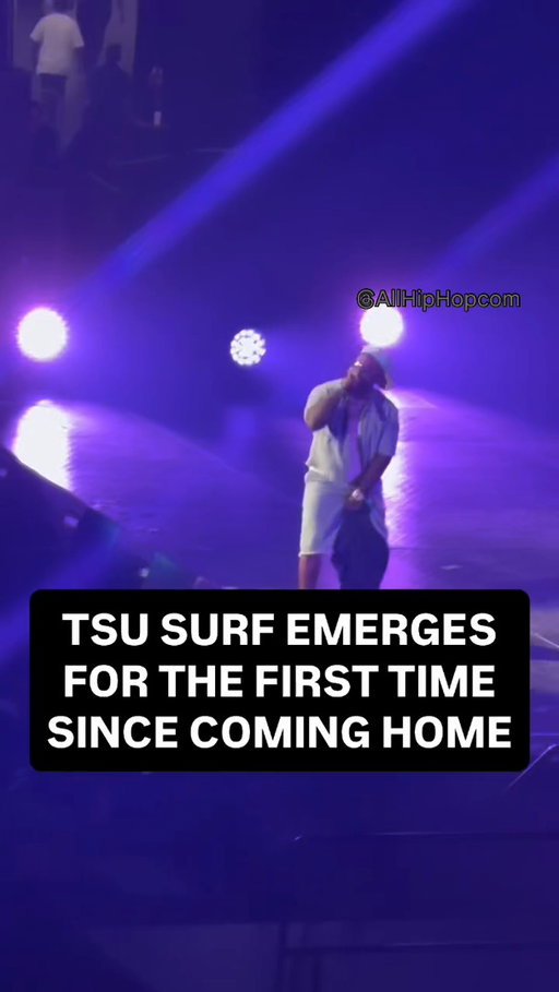 Surf pops out at #SummerJam for his first show since coming home! 🤟🏾🔥
