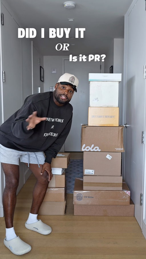 This might’ve been the best episode yet of: Did I Buy It or Is It PR? 📦 🤔 

#unboxing #haul #mensfashion