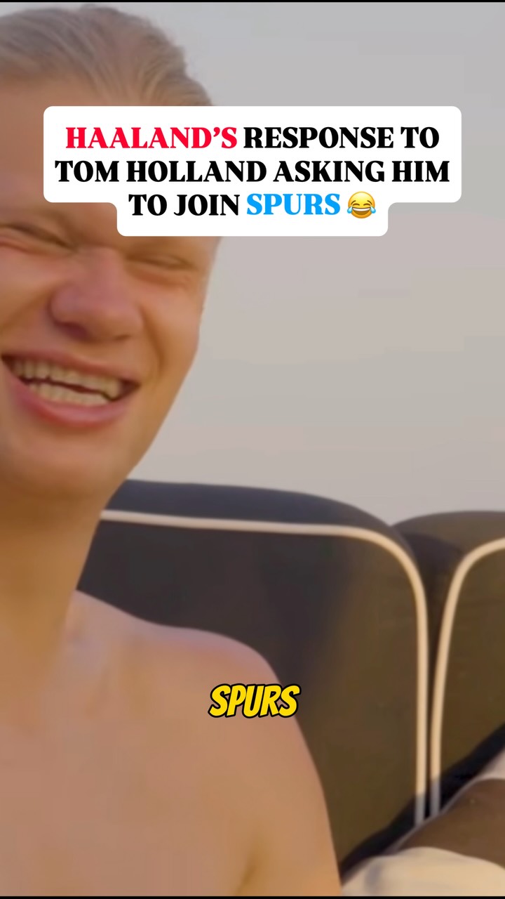 Erling Haaland shared a funny Instagram exchange between himself and Marvel star Tom Holland, where it was revealed that the actor attempted to recruit the Norwegian striker to join Tottenham.

Haaland initially didn’t respond, due to having not watched the Spider-Man movies at the time, but revealed what the exact messages entailed 😂 

Spurs fans, just imagine what could have been…

🎥: @erling