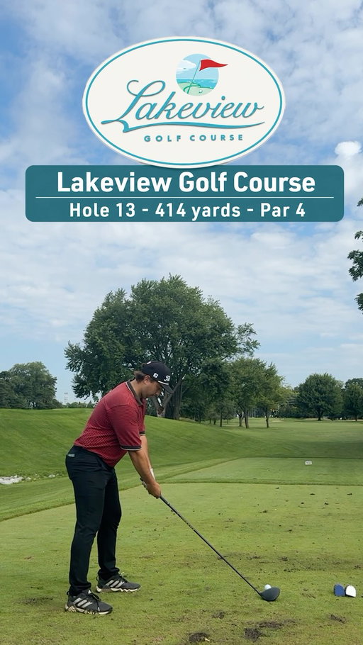 Let’s play the 13th hole at Lakeview Golf Course, one of the best public courses around the GTA #Golf #GolfTips #PlayAHole #PlayAHoleWithMe