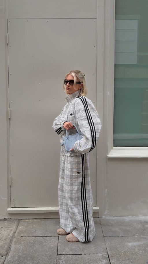Back in my favourite 3 stripes 🤍 The ASOS x adidas Originals collection 04 lands on 30th July and I can’t wait! ✨ @asos @adidasoriginals #ad #asos