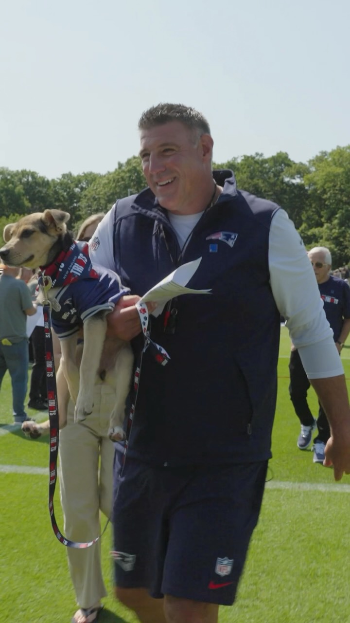 Our new friends found new homes 🐾

Today the Kraft Family along with the @patriotsfoundation hosted the 2026 #Pawtriots Dog Adoption Day at training camp!