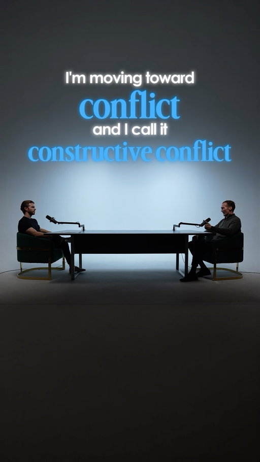 Comment “WATCH” and we’ll send you the full episode 📩

Founders should never be afraid of conflict. Instead, they should chase it and here’s why.