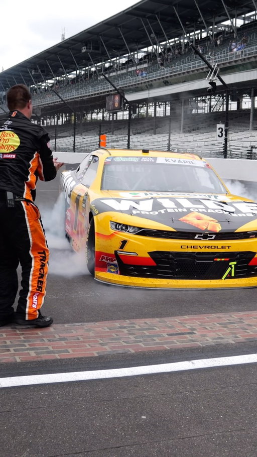 That’s how you celebrate 🫨

Carson Kvapil wins the Pennzoil 250 presented by Take 5 Oil Change!