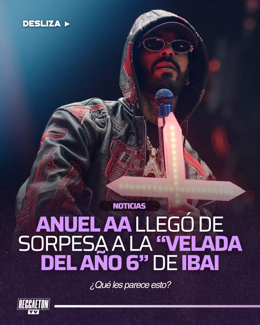 #Anuel cantó “47”, “Adicto” y varios éxitos en la ‘Velada del Año 6’ de @ibaillanos 🔥 Se esperaban el show de la doble AA⁉️