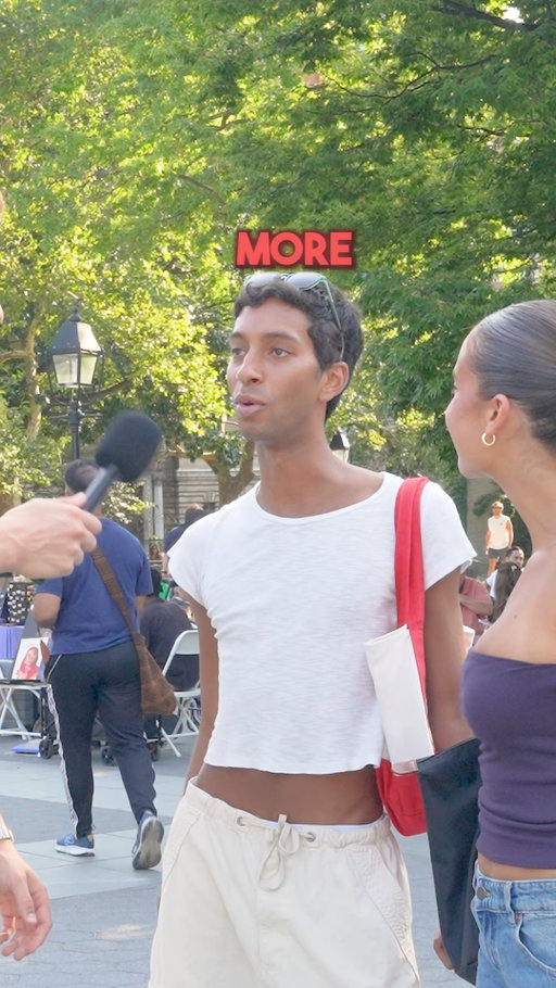 How well does he know his girlfriend? #nyc #relationships #streetinterview #manonthestreet