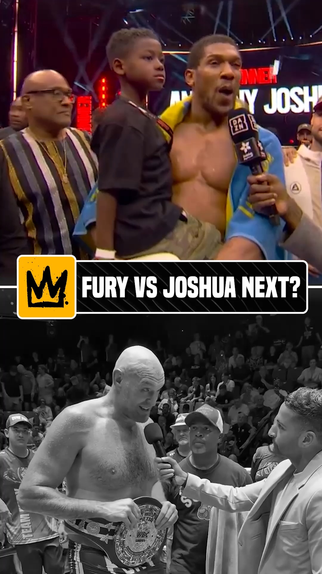 What a journey it’s been… will it finally happen? 🇬🇧 

Tyson Fury x Anthony Joshua