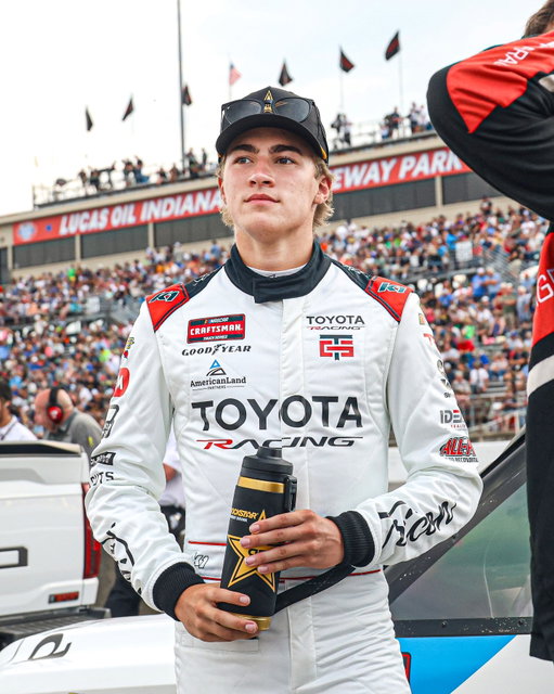 Top 10 in my truck series debut! Thank you to American Land Partners and Toyota Racing for making this happen. Looking forward to New Hampshire next month.