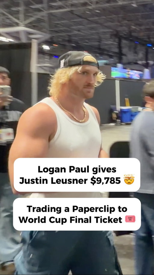 Trading with Logan Paul for a $10,000 FIFA World Cup Final Ticket 🤯

#sports #sportscards #tradingcards #loganpaul #wwe