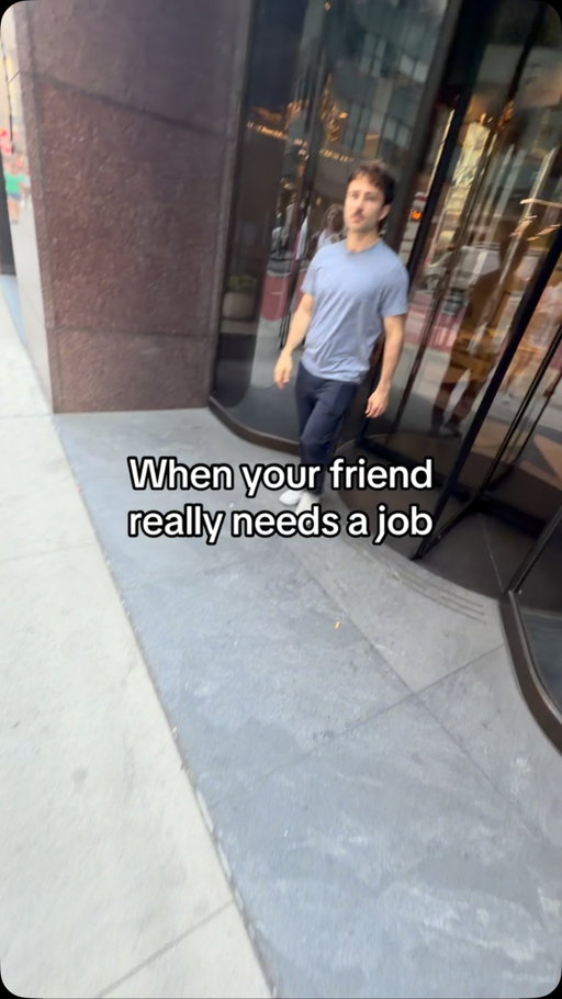 BACK TO THE OLDEN DAYS!🤩🤣👏 ALSO AYOOOO THE END😭 STAY TUNED FOR PART 2! (Also he doesn’t own the building I just said that for no reason😂😂🙌)#strangers #jobless #jobmarket #fyp #foryou