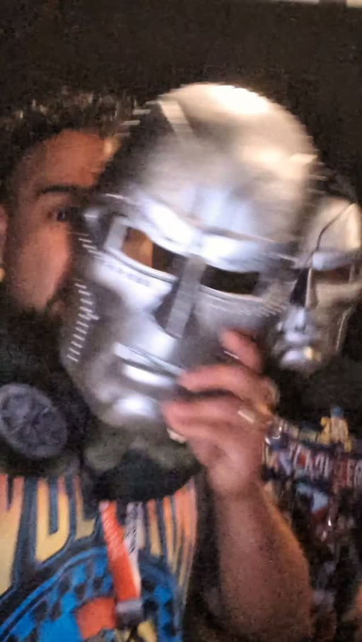 Hall H Gave Us Free Doomsday Mask and Hood! We lit!!!! 

#sdcc2026 #hallh #avengers #marvel