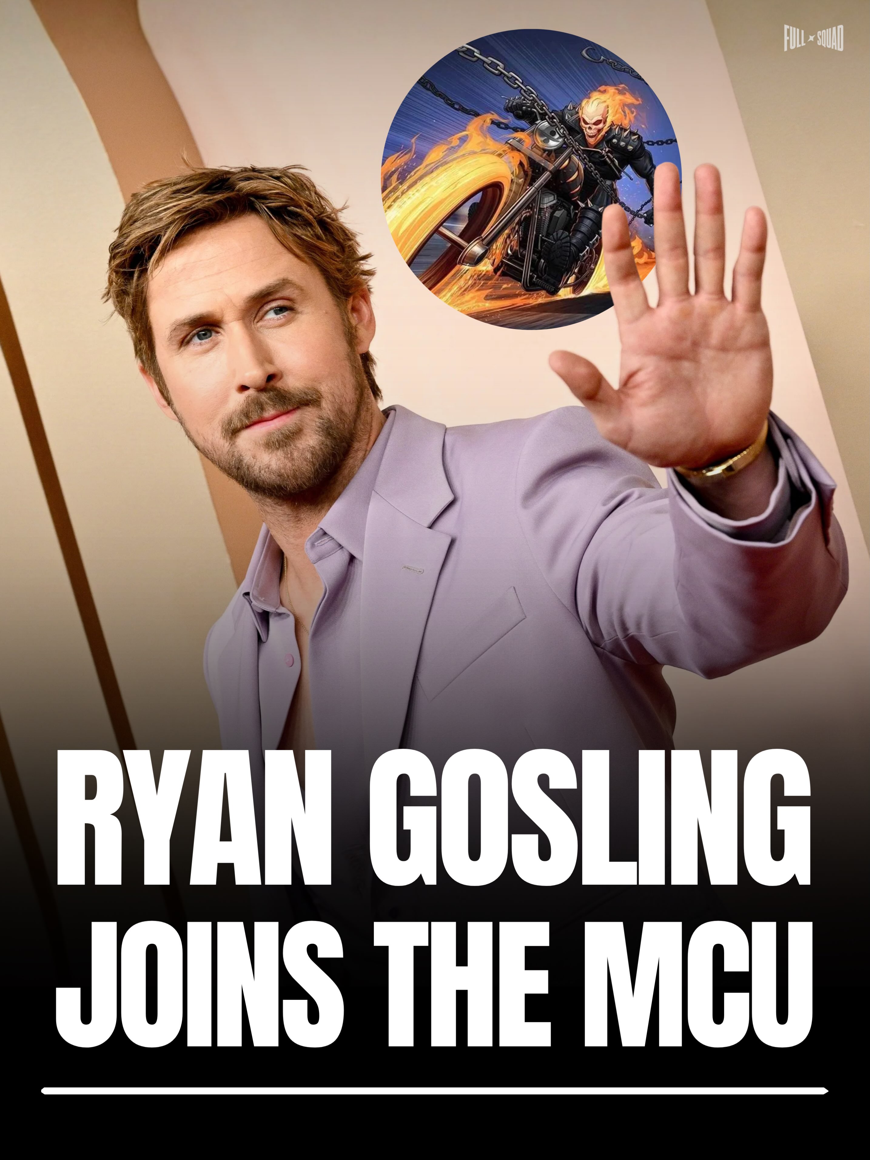 Holy PEAK 🔥

Ryan Gosling has officially been cast as Ghost Rider in the MCU

#marvel #ghostrider #mcu #ryangosling #kevinfiege