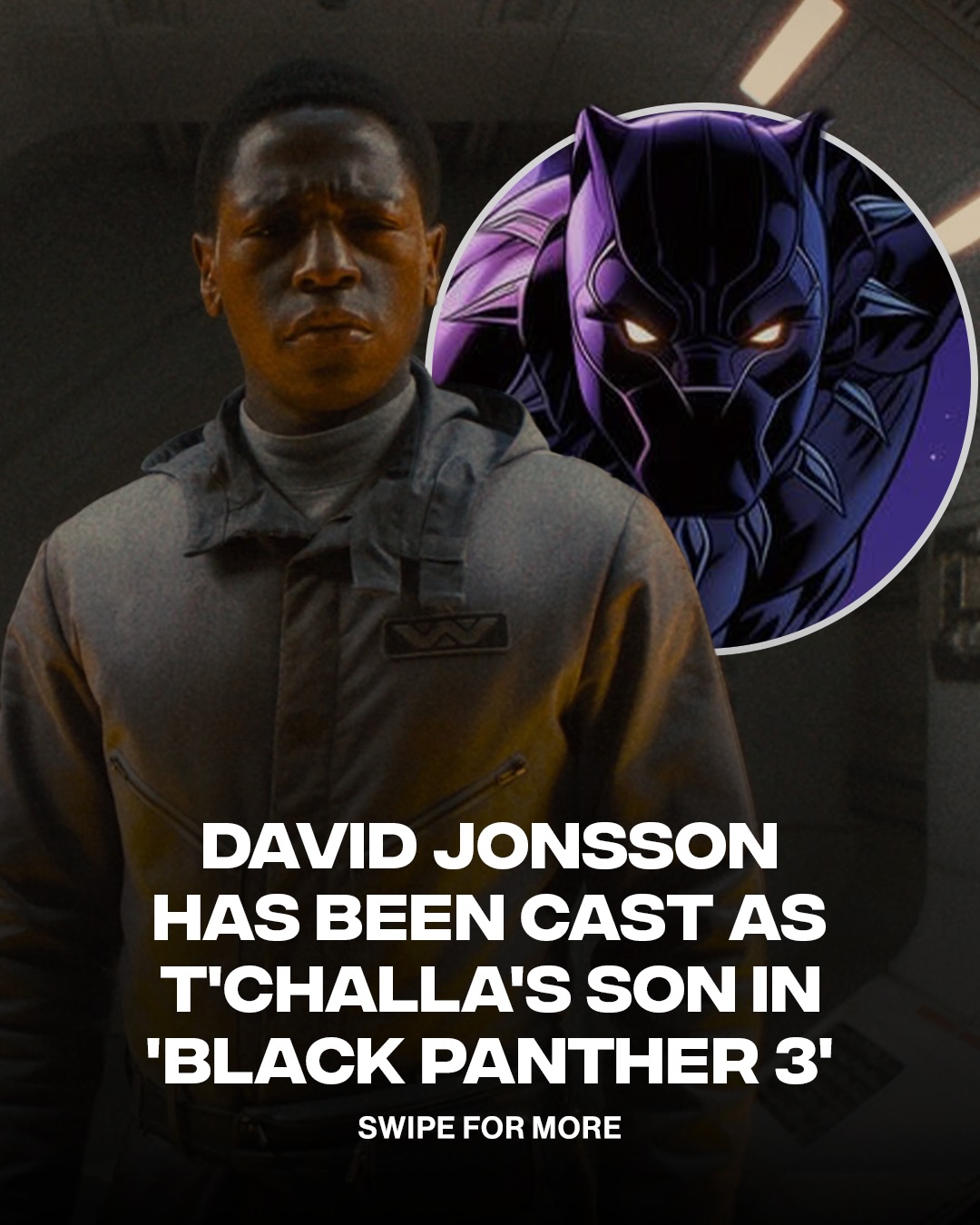 BLACK PANTHER IS BACK. 🔥

David Jonsson has officially been cast as T’Challa’s son for ‘BLACK PANTHER 3,’ releasing December 2028.

[📸: Getty / Marvel]