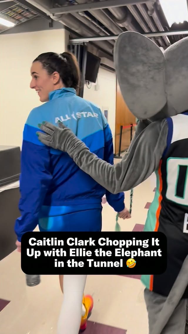 Walk and talk with Caitlin Clark and @bigellieliberty 👀