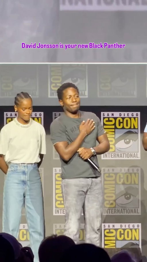 David Jonsson is your new Black Panther. 

Black Panther 3, directed by Ryan Coogler, arrives in theaters December 15, 2028.