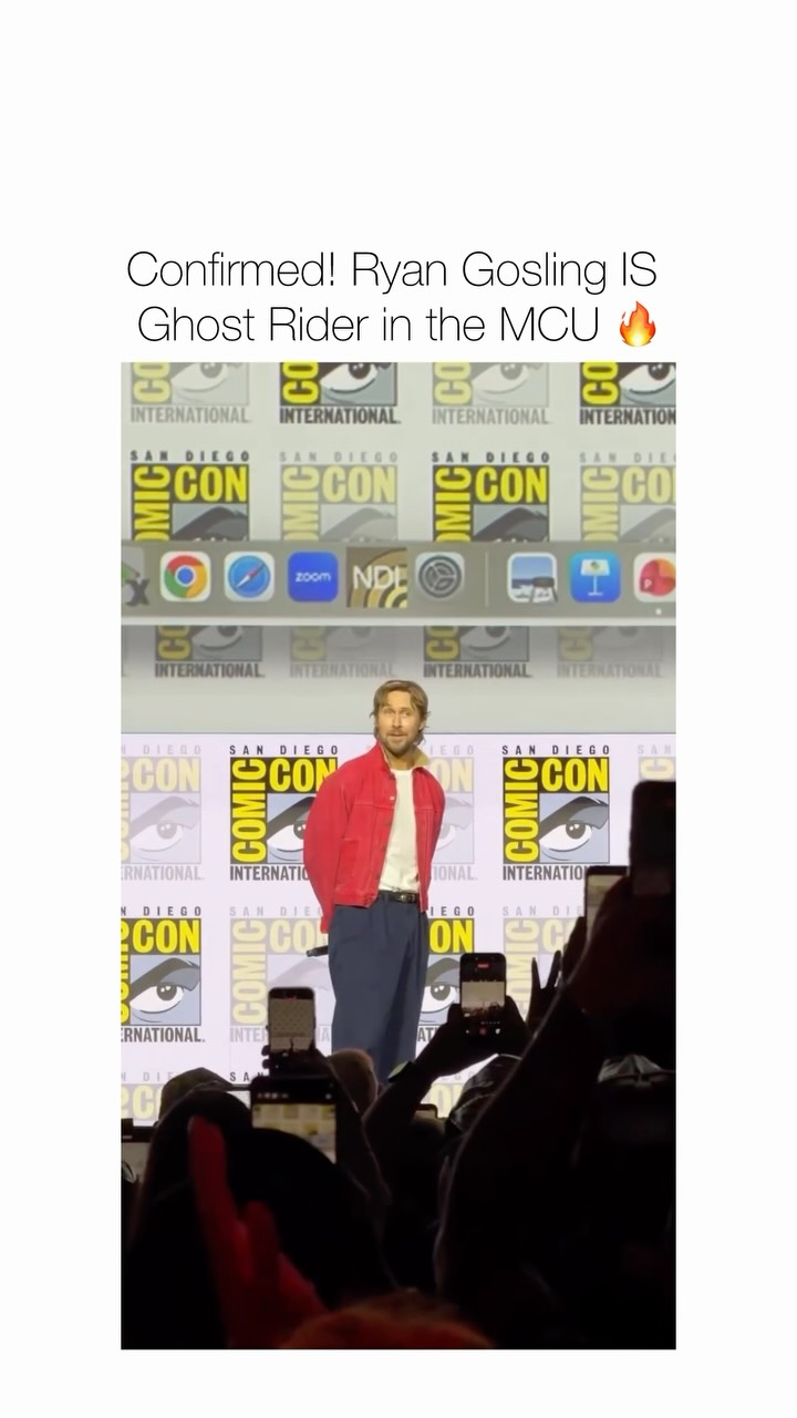 Does this mean his wife, Eva Mendes will reprise her role as Johnny Blaze’s love interest?! 
Credit: Marvel / Marvel Studios
#marvel #sdcc