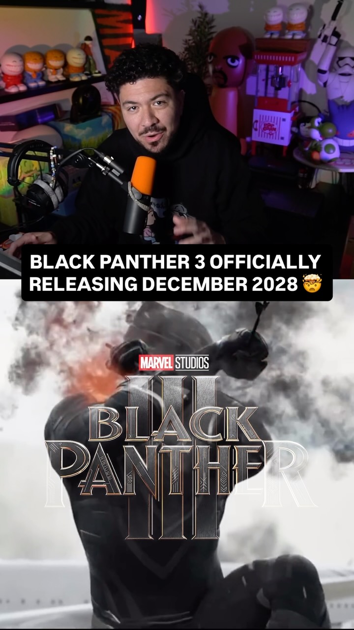 BLACK PANTHER 3 CONFIRMED TO RELEASE DECEMBER 15, 2028 & DAVID JONSSON IS T’CHALLA 🤯⚠️

#marvel #blackpanther #ryancoogler #blackpanther3 #sdcc