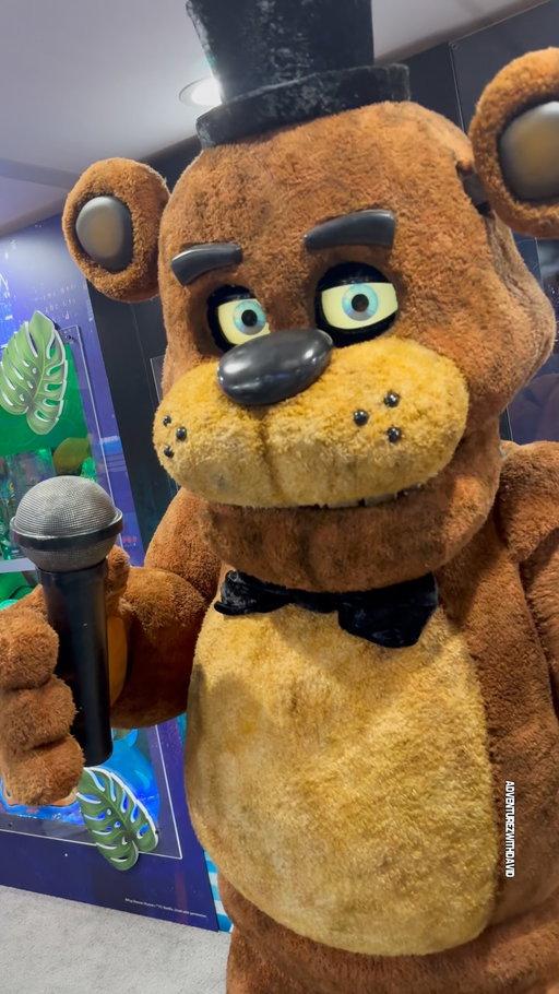 Freddy Fazbear Invades San Diego Comic Con 2026 (@jazwares Booth)

#fivenightsatfreddys #fnaf #fnafedits #sdcc #adventurezwithdavid