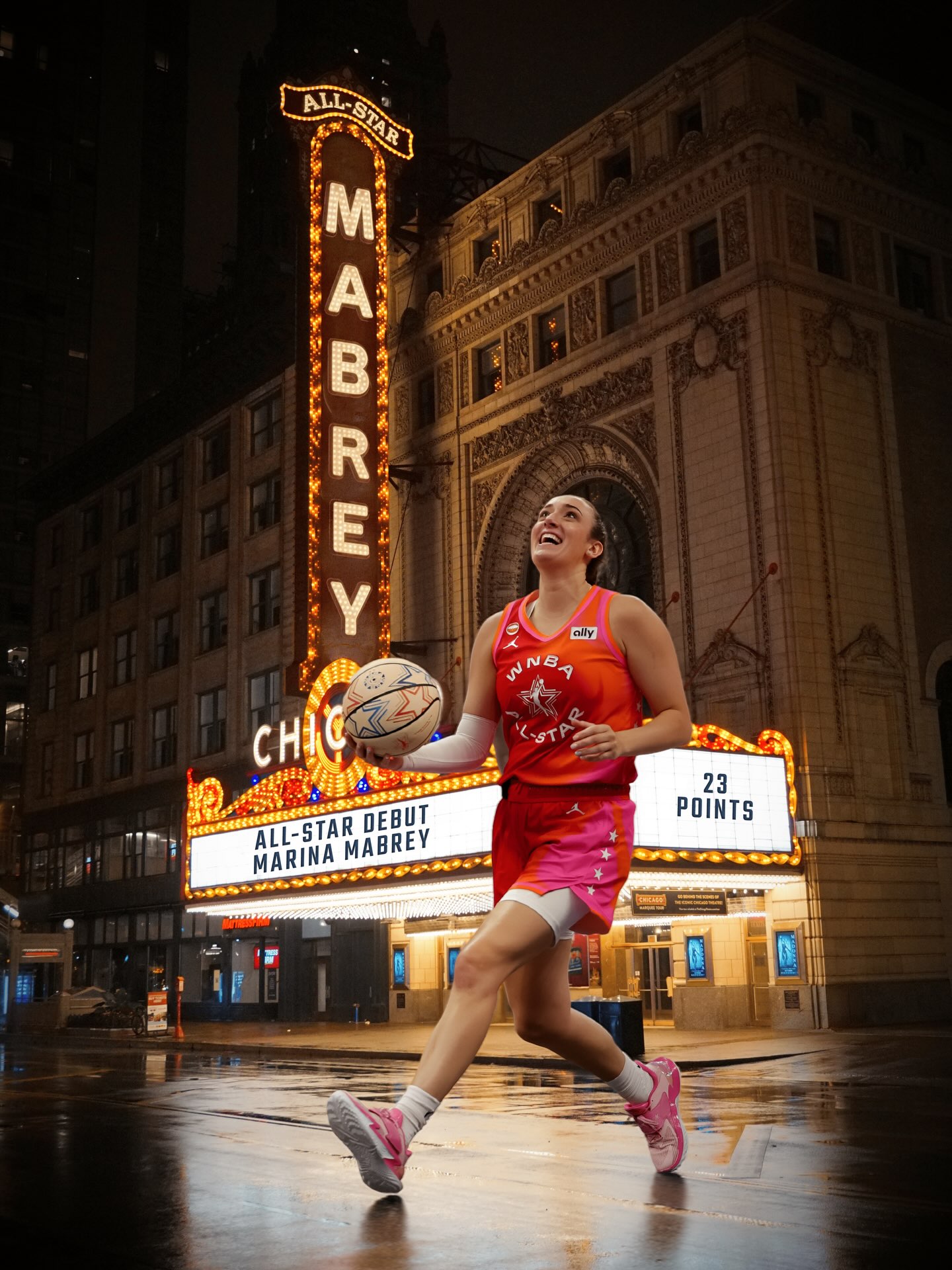 23 points in her WNBA All-Star debut, and all that jazz. 🪊
