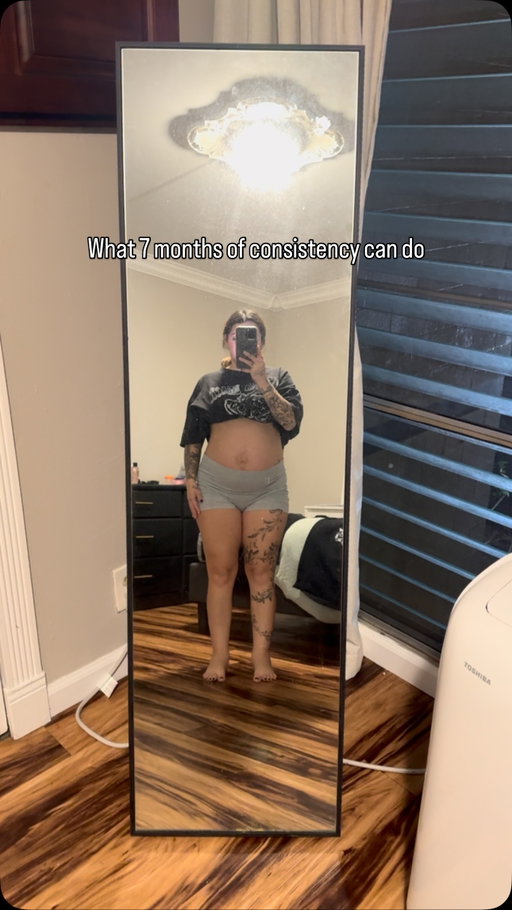 What 7 months of consistency can do