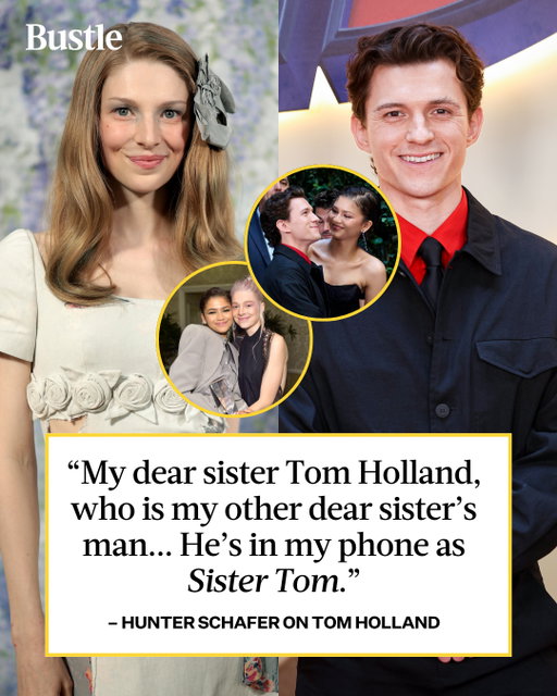 I just know Sister Tom never misses GNO. 😌 In an interview with Entertainment Weekly, #HunterSchafer revealed the nickname — or rather, contact name — she has for #TomHolland.⁠
⁠
Photo: Getty