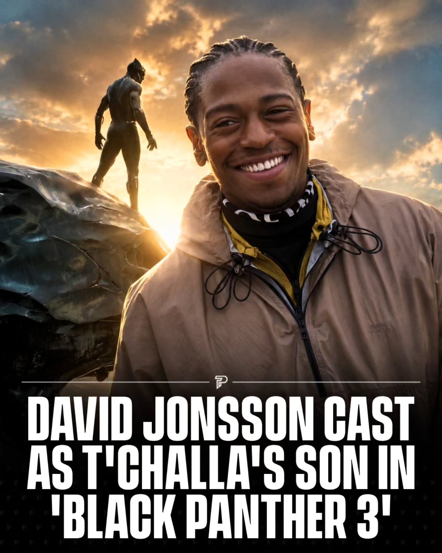 Marvel Studios has officially announced that David Jonsson will play the adult T'Challa, the son of the late King T'Challa, in Black Panther 3.

The announcement was made during San Diego Comic-Con, with director Ryan Coogler returning to helm the next chapter of the franchise.

The character was first introduced at the end of Black Panther: Wakanda Forever as the son of T'Challa and Nakia. Rather than recasting Chadwick Boseman's original character, the story continues through the next generation of Wakanda's royal family.

#viral #pubity #film
