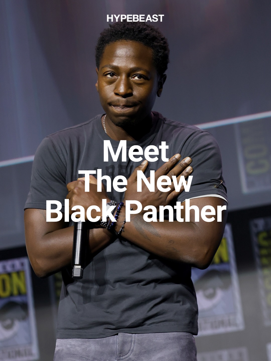 Director Ryan Coogler has officially revealed David Jonsson as the new Black Panther during Marvel Studios’ panel at San Diego Comic-Con 2026.

Introducing Jonsson on stage, Coogler said: “In this next film, he grows up, he comes of age, and we had to find an incredible actor.”

Black Panther 3 is set to arrive in theatres on December 15, 2028.

Image: Getty | Video: Marvel
