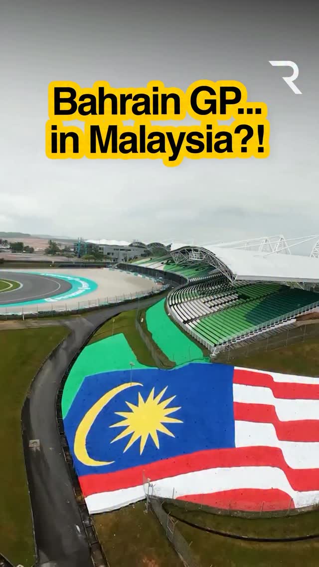 The Bahrain Grand Prix will take place this year, but it will happen 600km from the country at Malaysia’s Sepang circuit! 👀