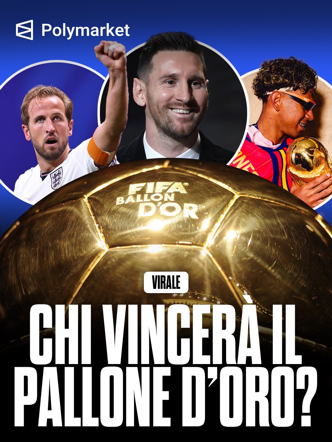 La corsa al Pallone d’Oro 2026 entra nel vivo, con Harry Kane, Lamine Yamal, Rodri, Kylian Mbappé, Khvicha Kvaratskhelia e Lionel Messi tra i nomi più seguiti, ma gli esiti restano tutt’altro che scontati.

France Football avverte: vincere il Mondiale può pesare, ma non garantisce il premio, deciso anche da rendimento individuale, continuità e prestazioni nelle partite decisive.