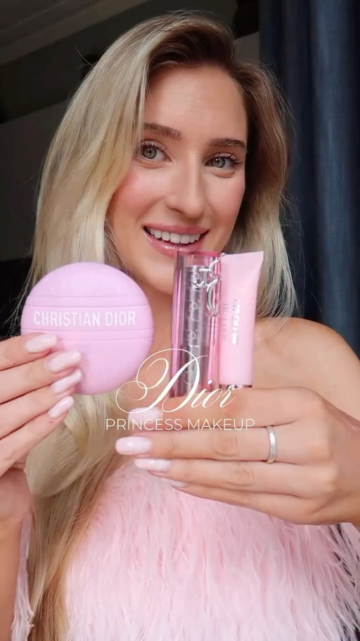 @diorbeauty Princess makeup tutorial 🩰🫶🏼🦢

Dior Le Baume - Lilac
Backstage Rosy Glow Stick - 001 Pink
Addict Glow Butter - 101 Glazed Pink

@dior @diorbeautylovers