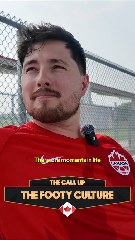 The Call Up, a trip of a lifetime for David and @thefootyculture 🥹🇨🇦