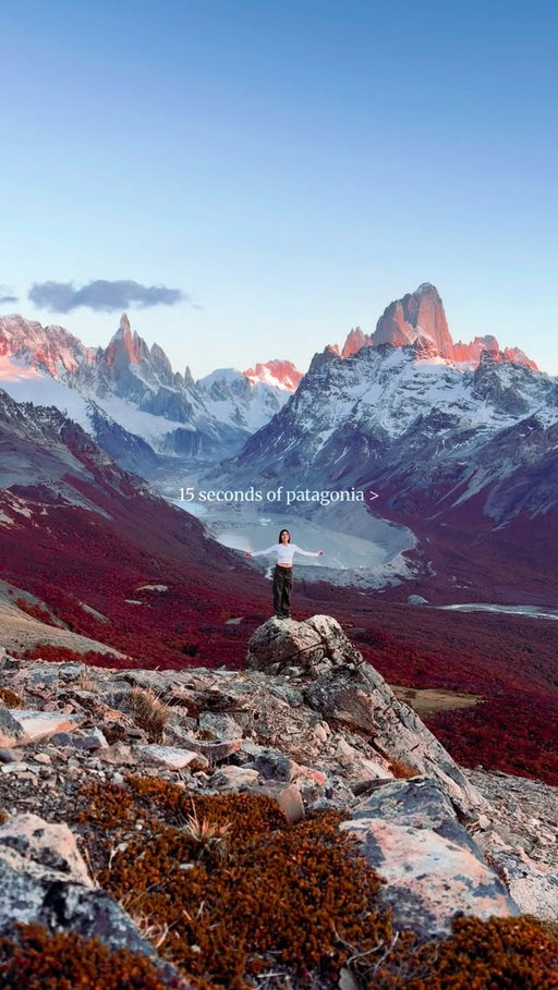 15 seconds of Patagonia 😌💘✨ 

.
.
.
#patagonia #elchalten #torresdelpaine #beautifuldestinations