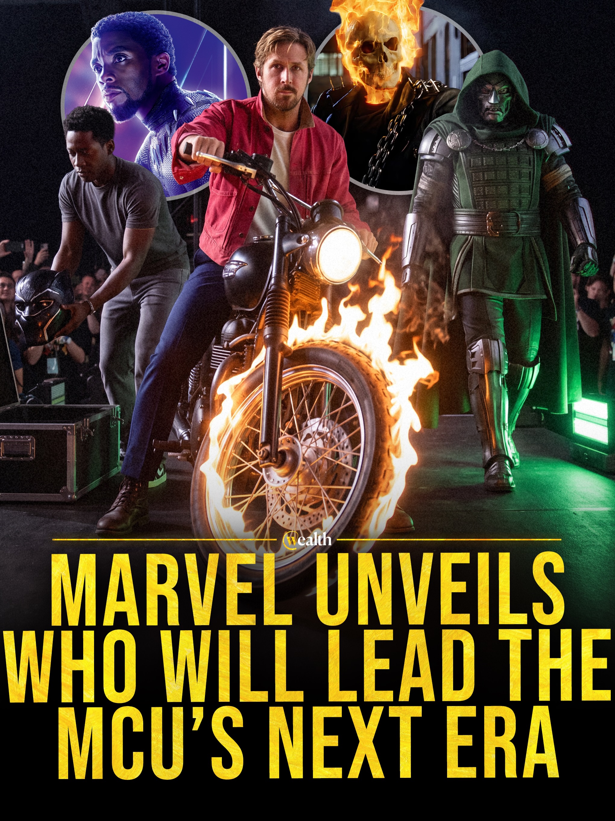 Marvel’s 2028 plans now include Ghost Rider and a new Black Panther. 🔥🐾

At San Diego Comic-Con on July 25, Marvel confirmed Ryan Gosling will star in Ghost Rider, with Shawn Levy directing for a 2028 theatrical release. The studio also named David Jonsson as the new Black Panther and dated Ryan Coogler’s Black Panther 3 for December 15, 2028.

Marvel also confirmed Hayley Atwell’s return as Peggy Carter in Avengers: Doomsday, due December 18, 2026. Avengers: Endgame returns to theaters September 25 with new footage connecting it to Doomsday.

#Marvel #GhostRider #BlackPanther #AvengersDoomsday #SDCC
