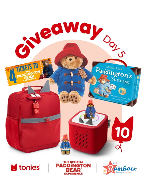 10 YEARS OF TONIES GIVEAWAY, DAY 5! 🎉

To celebrate 10 years of tonies, we’re running an incredible giveaway every day for 10 days!

For Day 5, we’ve teamed up with @paddingtonbearexperience and @rainbowdesignsltd to bring you the ultimate Paddington prize bundle! 🧸

ONE lucky winner will receive:
❤️ A tonies bundle, including a Toniebox 2 in the colour of your choice, a tonies® backpack in the colour of your choice, and both Paddington Tonies
🎟️ 4 x tickets to the Paddington Bear™ Experience
🧸 A large Paddington Bear plush
📚 A Paddington suitcase of books

That’s over £350 worth of bear-y wonderful adventures! 🤩

How to enter:
🍯 Like this post
🍯 Follow @tonies_uk, @paddingtonbearexperience and @rainbowdesignsltd
🍯 Tag a fellow Paddington Bear fan
🍯 Bonus entry: Share this post to your stories and tag us all!

Good luck... and don’t forget your marmalade sandwiches! 🍞🍊

T&Cs: Giveaway ends at 11:59 p.m. BST on 02/08/2026. Entrants must be aged 18+ and be residents of the United Kingdom. One winner will be selected at random.

#tonies #toniebox #paddingtonbear #giveawayuk #competition