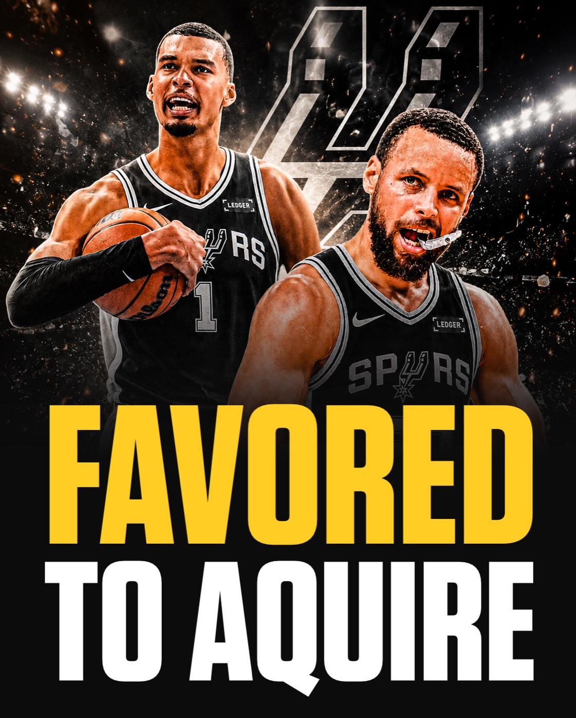 Pairing Victor Wembanyama and Stephen Curry would be a game-breaking combination 🤯

Imagine trying to defend the greatest shooter in NBA history while the most unique 7’6” player the league has ever seen is rolling to the rim. Steph’s gravity would create endless space for Wemby, while Wemby’s length and finishing would give Curry a target unlike anything he’s ever had.

On paper, it’s arguably the most unstoppable offensive pairing in basketball.

The only question is whether it’s worth the cost. If San Antonio has to move De’Aaron Fox, multiple first-round picks, and key young pieces, the decision becomes much tougher. The Spurs have spent years building around Wembanyama, and sacrificing that long-term flexibility for a 38-year-old superstar is a massive gamble.

But if Golden State ever made Steph available without forcing San Antonio to empty the vault… it’s hard not to imagine what those two could become together.

Should the Spurs find a way to land Steph Curry and bring together one of the scariest offensive threats to the NBA 🤔