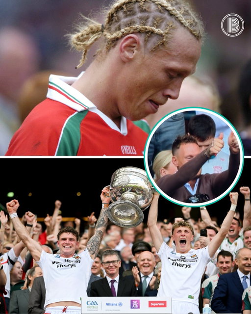 Very different emotions for Ciaran McDonald after today's All-Ireland final ❤️

A man who suffered plenty of heartbreak during his time with Mayo, he got to see his son lift the Sam Maguire and make history for the county 🟩🟥