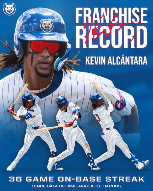 He gets on base! Congratulations Kevin!

#iowacubs #iowaaa #cubs #milb