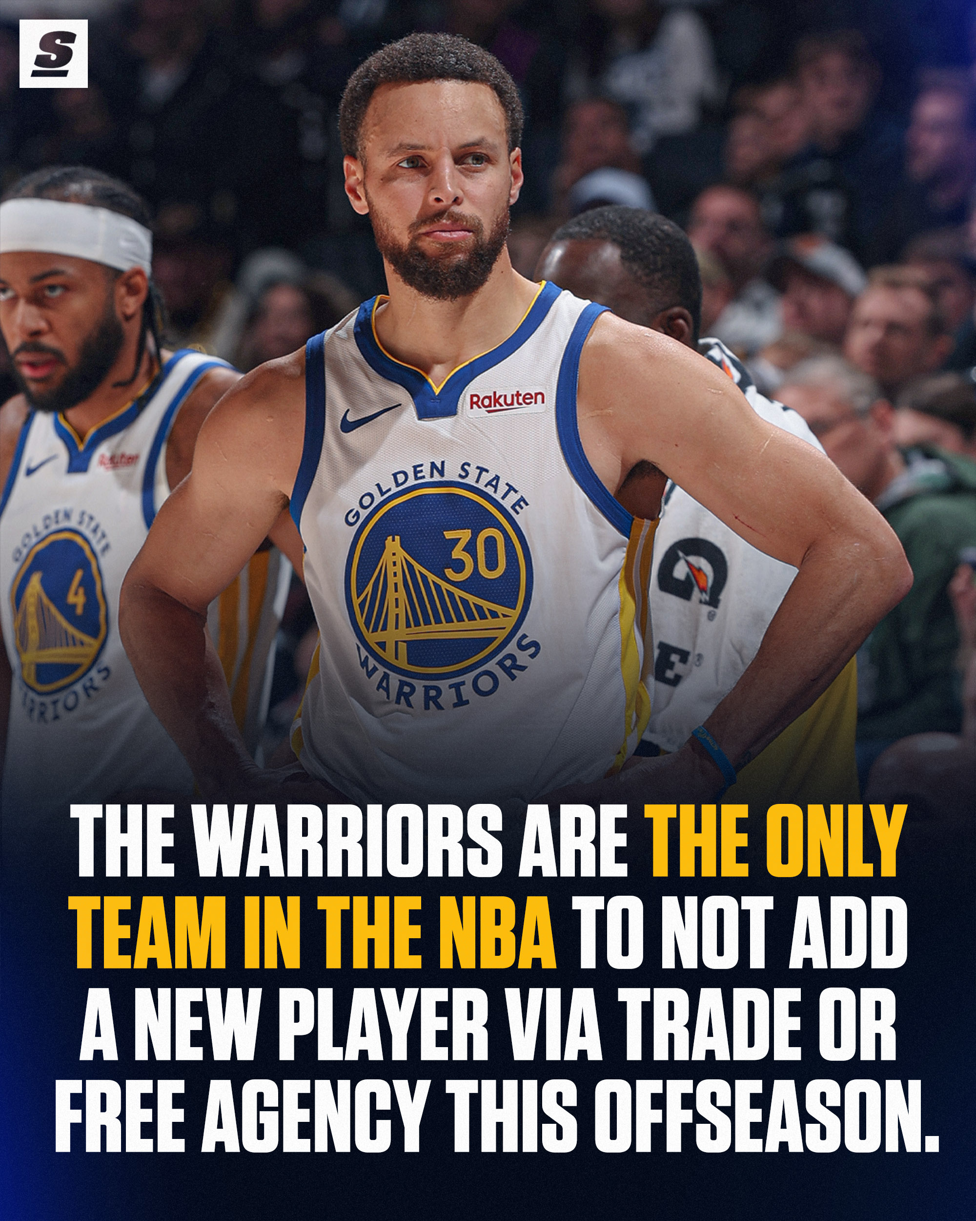It's been a QUIET summer in Golden State 👀