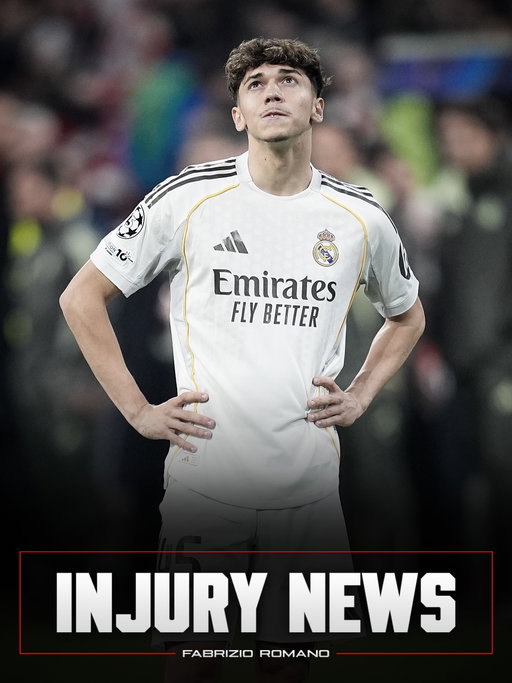 🚨 𝐁𝐑𝐄𝐀𝐊𝐈𝐍𝐆: Thiago Pitarch suffered a 𝐊𝐍𝐄𝐄 𝐈𝐍𝐉𝐔𝐑𝐘 in first training session of pre-season 🤕⚠️

Real Madrid expect the midfielder to be out for 𝟔 𝐖𝐄𝐄𝐊𝐒 and return at the beginning or mid September, reports COPE. ⛔️

Get well soon, Thiago! 👊🏼