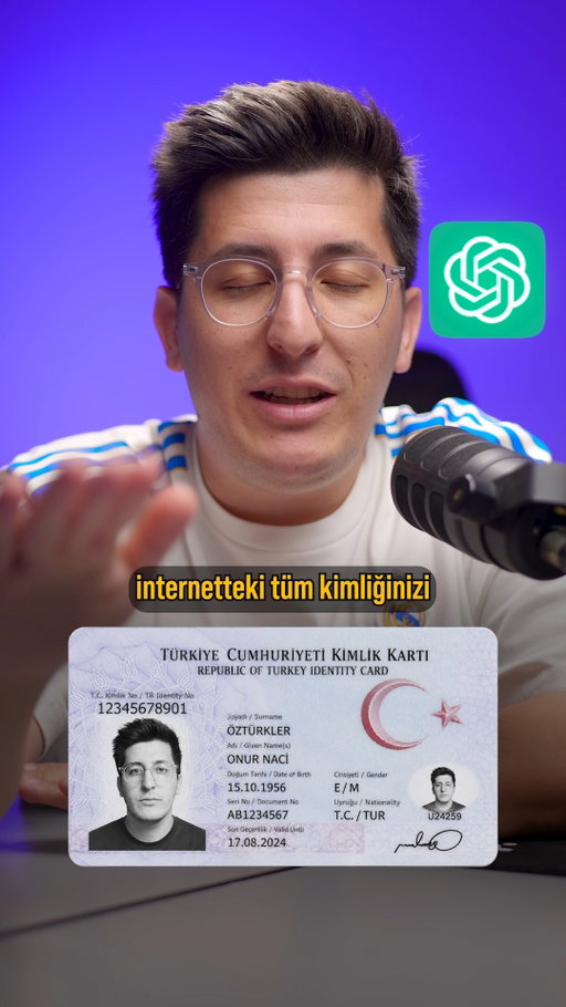 İNTERNETTEKİ BİLGİLERİMİ SİLDİRMEK İÇİN CHATGPT AJANINI KULLANMAK...
 
ChatGPT'ye önce data broker sitelerini buldurttum, sonra her biri için silme talebi yazdırdım, agent moduyla da benim yerime hepsine gönderdi. En güzeli haftalık görev kurup takibini de ona bıraktım. Promptların tamamı kanalımda, bu tarz taktikler için takipte kal kanka.

Profilimdeki linkte Spunkram Library'i inceleyebilirsin!

Bu tarz videolar gelsin diyorsan videoyu beğenip, takip etmen lazım!
