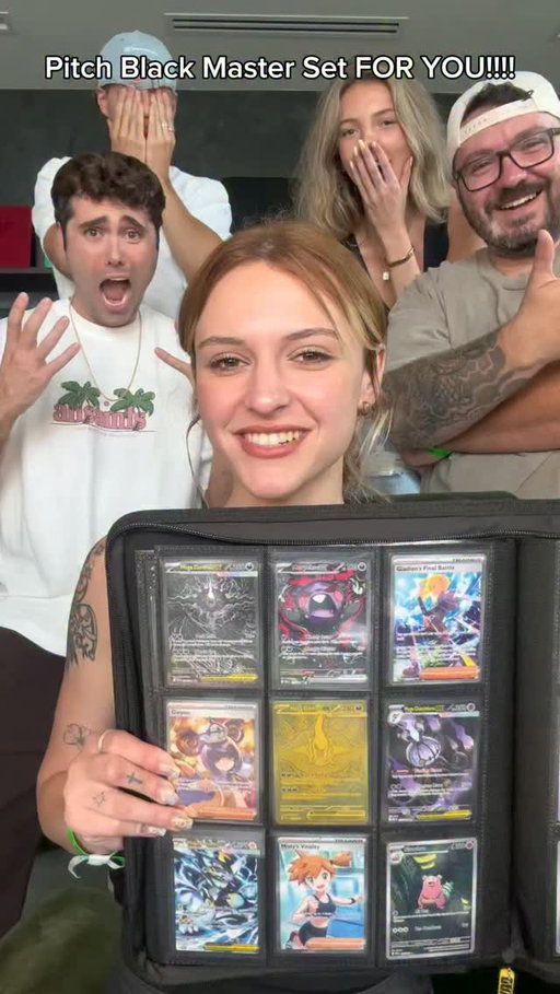 Pitch Black Master Set FOR YOU!!!!! @goat_armor #pokemoncards